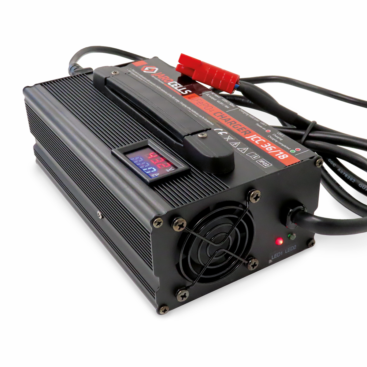 Jarocells 36V18A Lithium Charger IP22