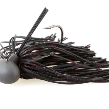 Keitech 14g Rubber Jig Model II (Version 2) Black / Red