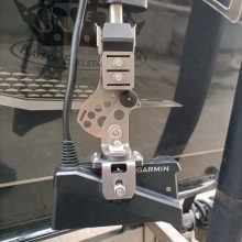KED Garmin LVS 34 Quick-Change transducerconsole
