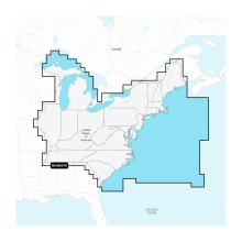 Garmin Navionics+™ NSUS007R U.S. East - Lakes, Rivers and Coastal Marine Charts