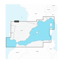 Navionics®+ NAEU010R Spanje, Middellandse Zee-kust - Waterkaarten