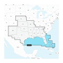 Garmin Navionics+™ NSUS006R U.S. South - Lakes, Rivers and Coastal Marine Charts