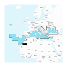 Navionics®+ NAEU643L Middellandse Zee en Zwarte Zee