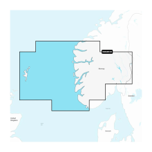 Garmin Navionics+™ NSEU051R Noorwegen, Lista naar Sognefjord