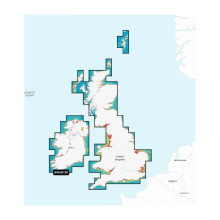 Garmin Navionics Vision+™ NVEU072R Verenigd Koninkrijk en Ierland, Meren en rivieren - Waterkaarten voor binnenwateren