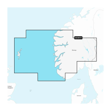 Navionics®+ NAEU051R Noorwegen, Lista naar Sognefjord