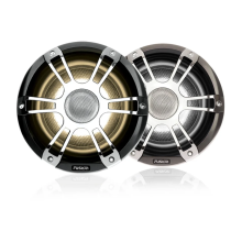 Fusion 6,5" 230-watt Coaxial Sports chromen nautische luidspreker met CRGBW LED-verlichting