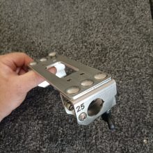 KED Relingadapter 25mm für KedFlex kurze Ausführung (Brema, Skylla)