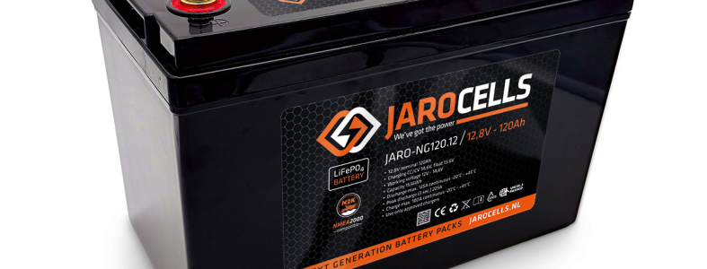 JAROCELLS JARO-NG: the new generation of lithium batteries, built for the water NG120-12