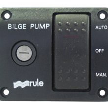 43 Rule DeLuxe Bilgepompschakelpaneel 12V