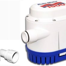 RM1500A Rule Mate Volautom. Bilgepomp RM1500A 5678 l/u 12V