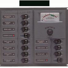 Bep Schakelpaneel, 12 Schakelaars/24v, Anlg Volt