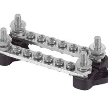 BEP dubbele aansluitstrip 2×6-vdg met cover – Blister