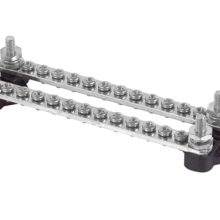 BEP dubbele aansluitstrip 2×12-vd met cover – Blister