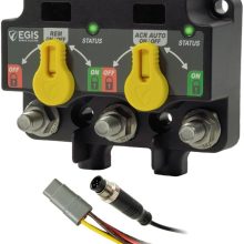 Egis Mobile XD NMEA 2000 Dual – (VSR/VSR), w/Knobs – 8P DT, Retail Pack