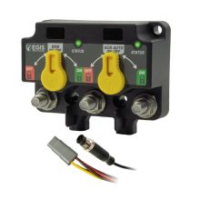Egis Mobile XD NMEA 2000 Dual – (Relay/Relay), w/Knobs – 8P DT, Retail Pack