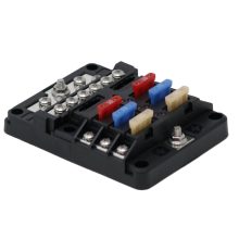 Egis Mobile RT Fuse Block 6 Pos w/Ground & LED Indication, Retail Pack