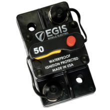 Egis Mobile Circuit Breaker, 85 Series, Surface Mount, 50 Amp, Retail Pack