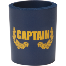 CAN COOLER - CAPTAIN - NAVY/GOLD