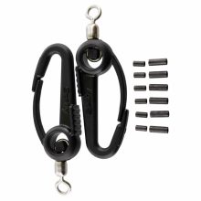 2 Lead Weight Swivel Hooks and 6 Wire Joining Connectors