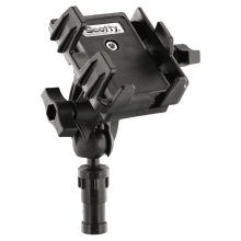 Scotty Phone Holder comes with Post/Track and Rail Mounts In