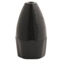 Strike King Tungsten Bullet Worm Weight - Black